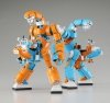 Hasegawa 64791 CHUBU 01 Orange & Sky Blue Lightweight Mechatrobot 1/35